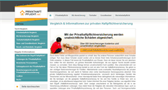 Desktop Screenshot of privathaftpflicht.net